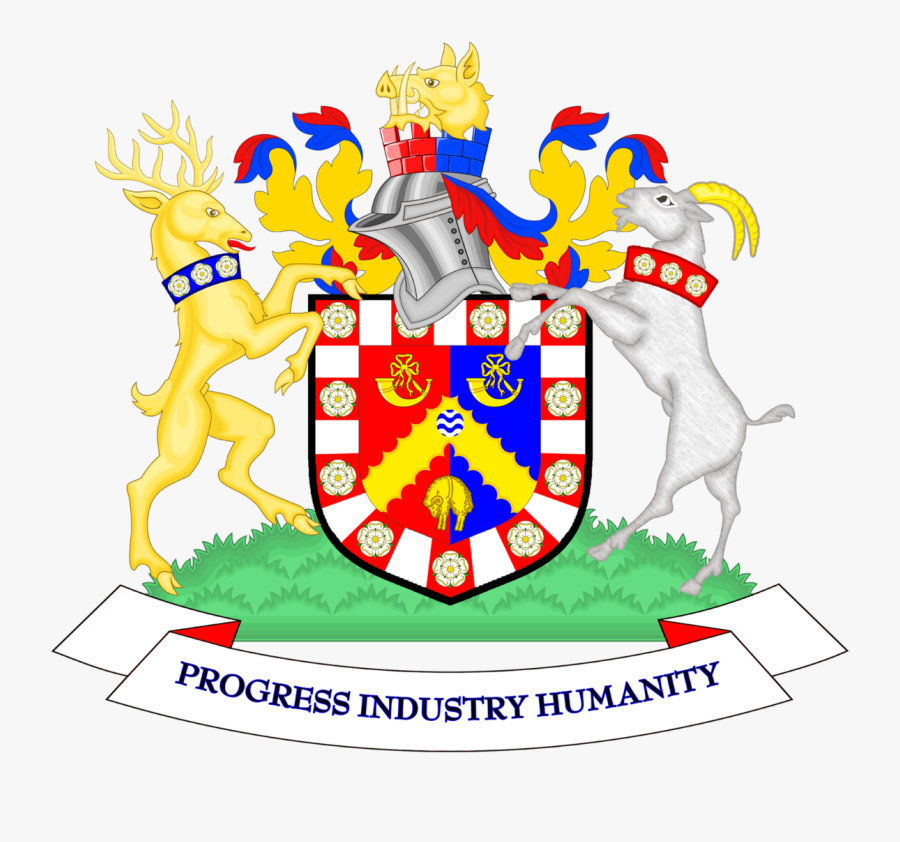Of Bradford Metropolitan District - County Coat Of Arms, Transparent Clipart