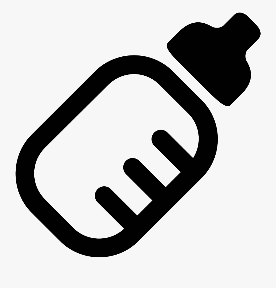 Baby Icon - Baby Bottle Icon Png, Transparent Clipart