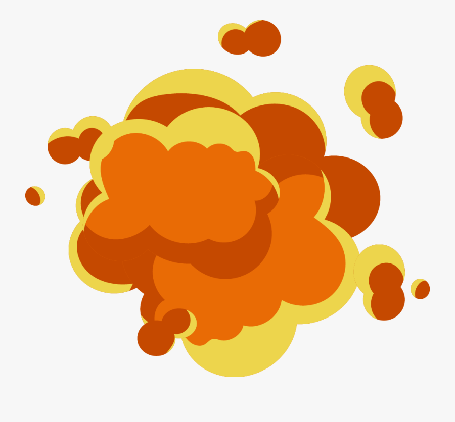 Blast My Cartoon Clip - Explosion Cartoon Png, Transparent Clipart