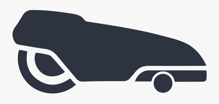 Robotic Lawn Mower Icon, Transparent Clipart