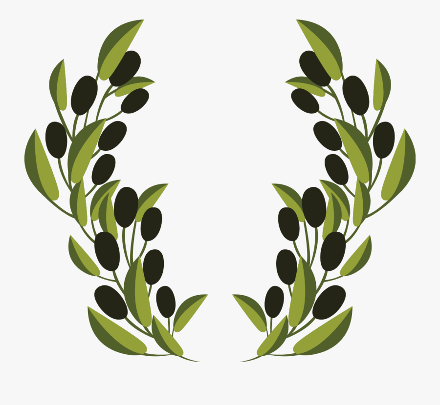 Olive Branch Clip Art - Olive Tree Branch Clipart, Transparent Clipart