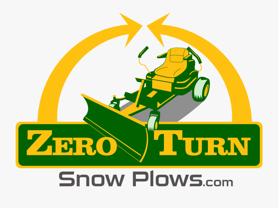 Zero Turn Logo, Transparent Clipart