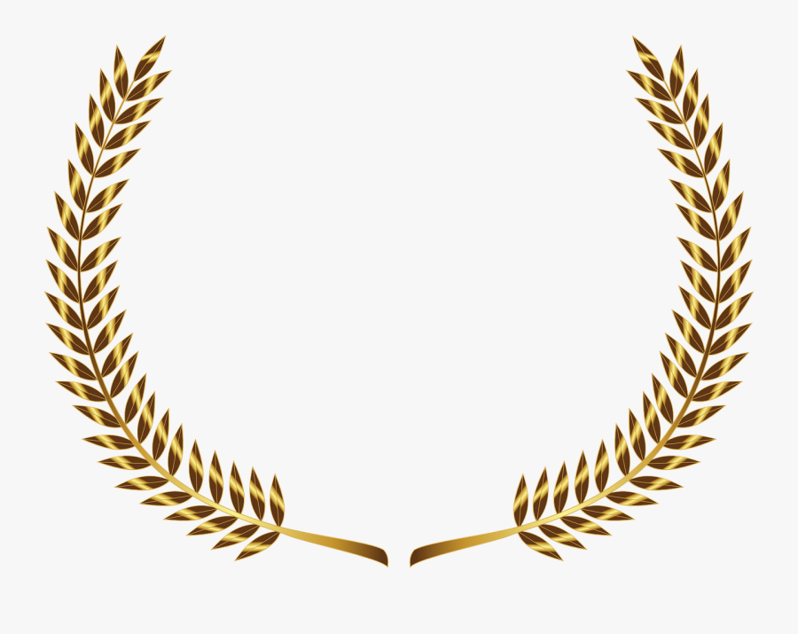 Branch Olive Branch Gold Free Picture - Transparent Background Laurel Wreath, Transparent Clipart