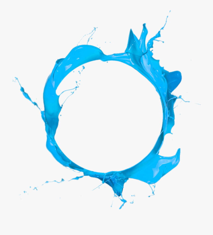 Jpg Royalty Free Circle Paint Blue Clip Art - Blue Circle Transparent Background, Transparent Clipart