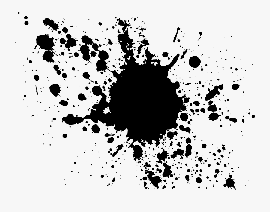 Clip Art Ink Splat Vector - Splash Effect For Picsart , Free