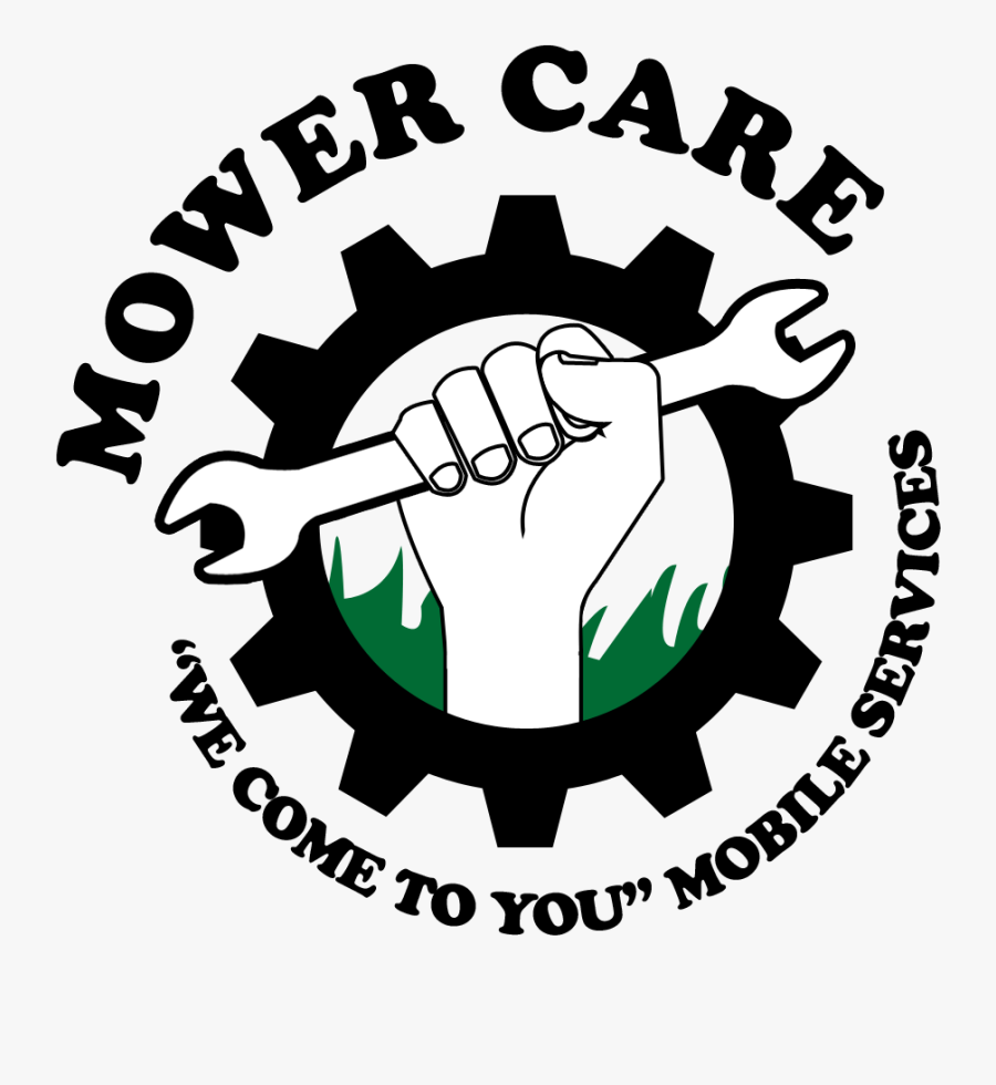 Mower Care - Emblem, Transparent Clipart
