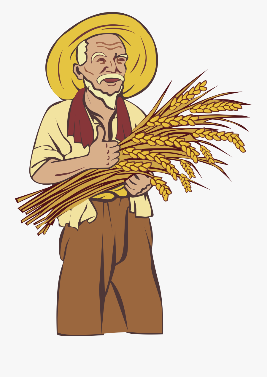 Farmer - Cartoon Indian Farmer Png, Transparent Clipart