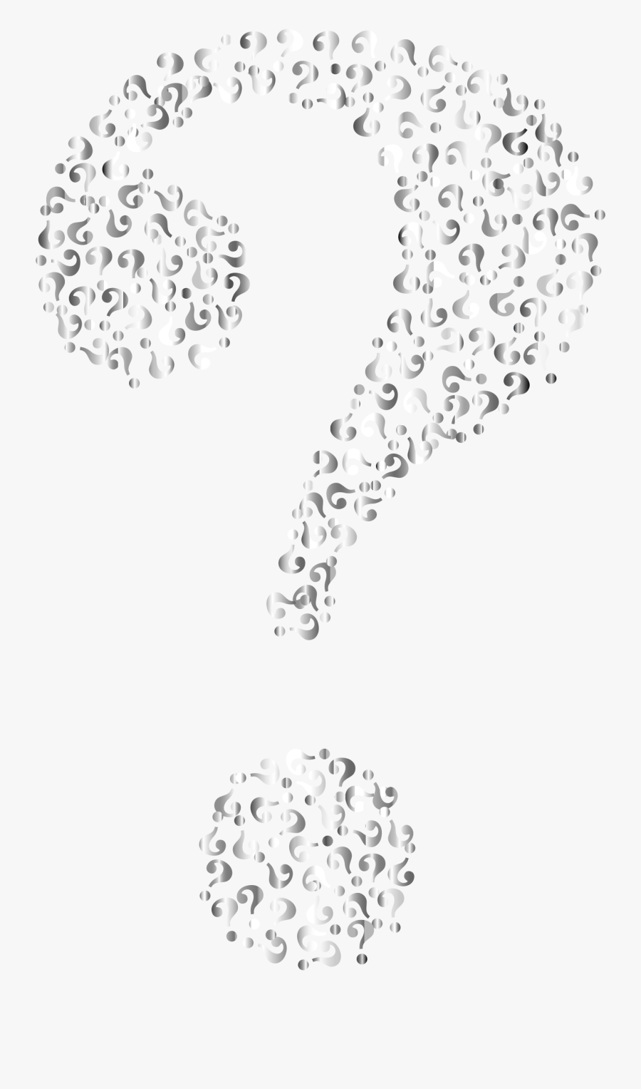 This Free Icons Png Design Of Prismatic Question Mark - Question Marks Clear Background, Transparent Clipart
