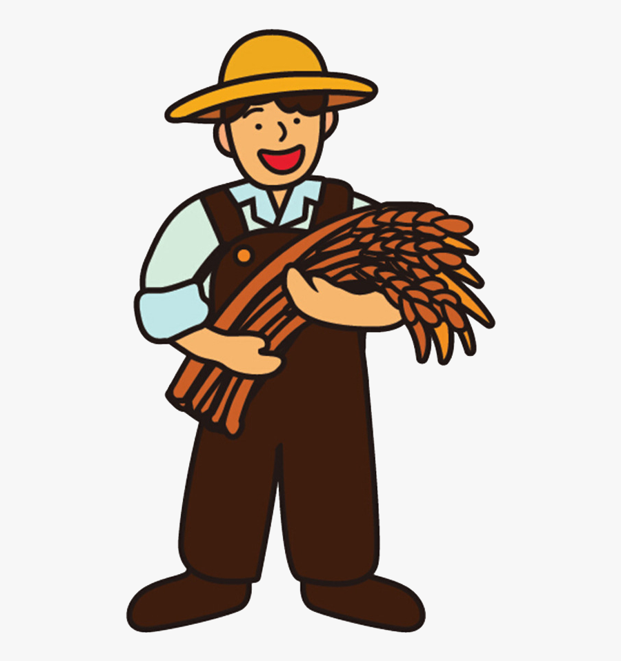 Cartoon,clip - Farmer Png, Transparent Clipart
