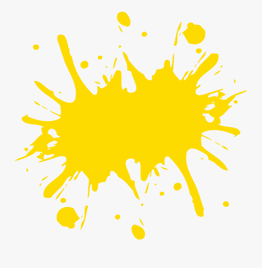 Splash Png Image With - Paint Splatter Single Line, Transparent Clipart