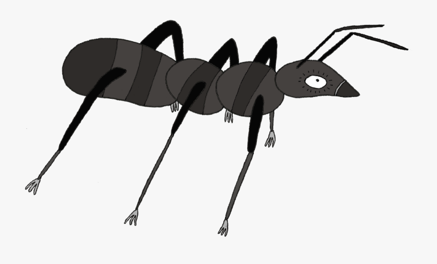Sad Clipart Ant - Bee, Transparent Clipart