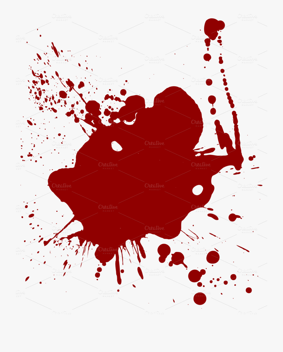 Blood Splatter - False Witness , Free Transparent Clipart - ClipartKey.