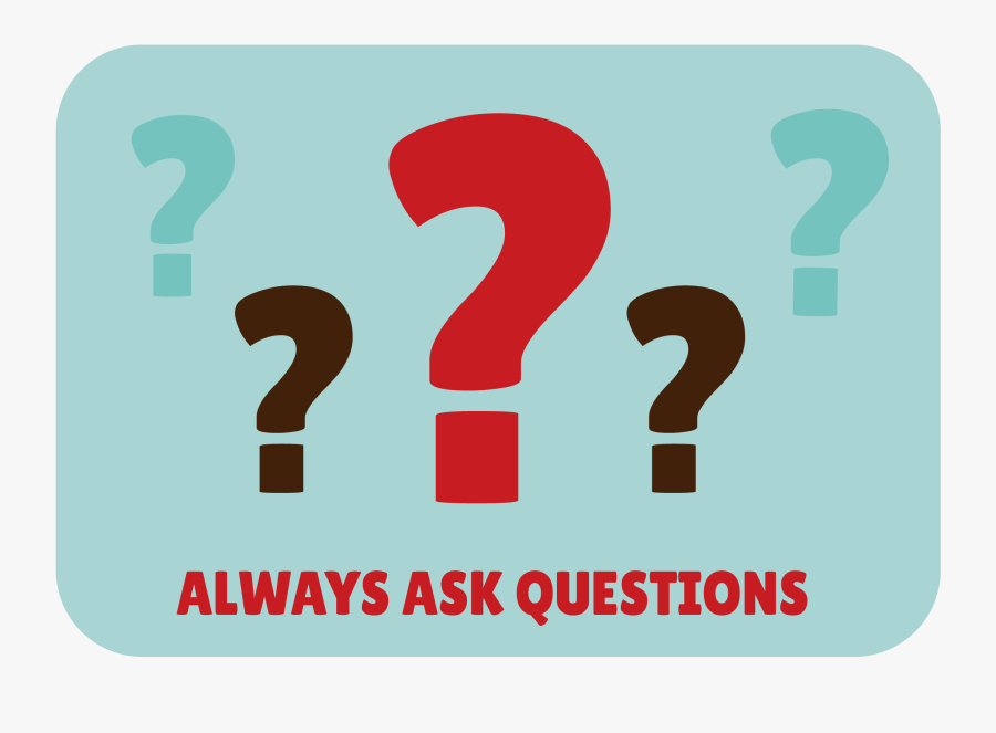 Ask Important Questions, Transparent Clipart