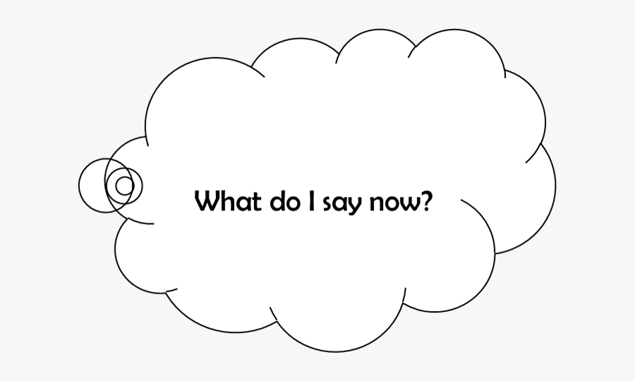 What To Say, Transparent Clipart