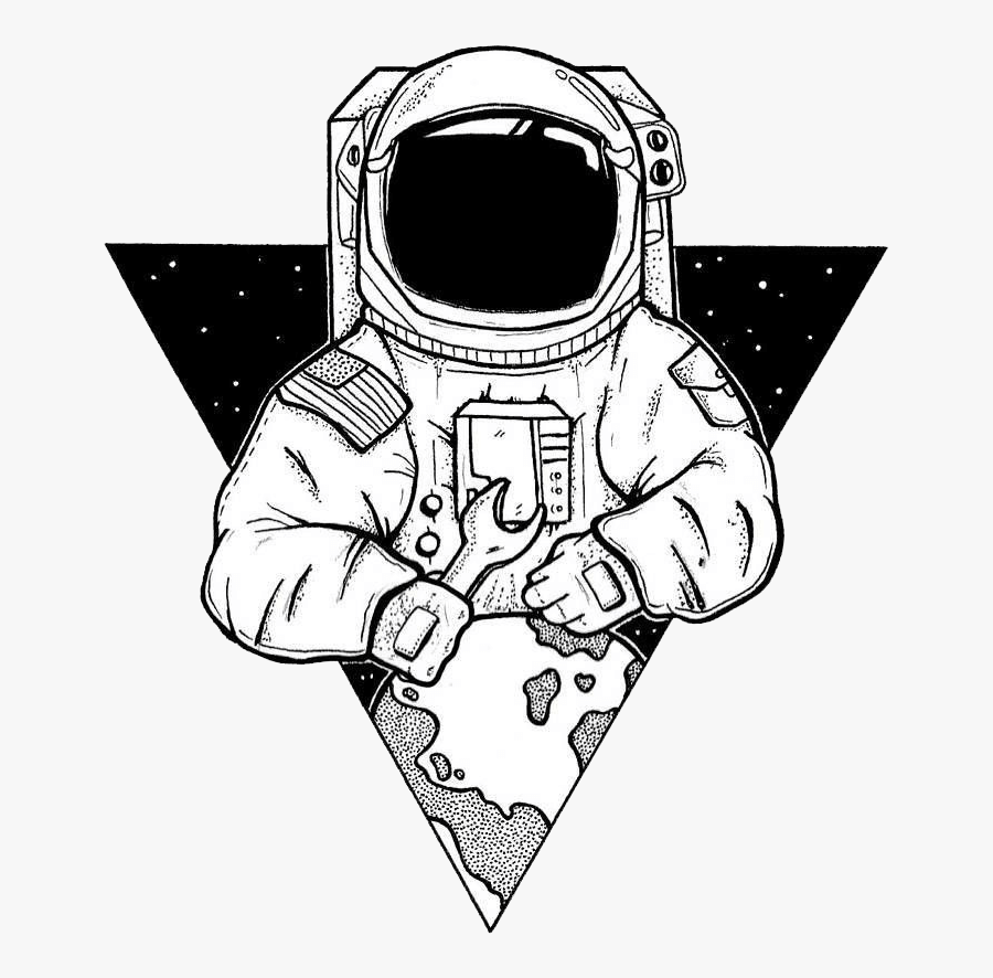 Astronaut Art Transparent, Transparent Clipart