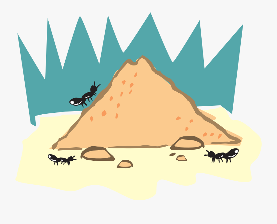 Ants Sands Homes Houses Sandy Insects Wildlife - Insects And Their Homes, Transparent Clipart