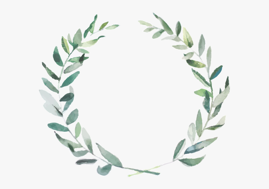 Watercolor Olive Branch Clipart, Transparent Clipart