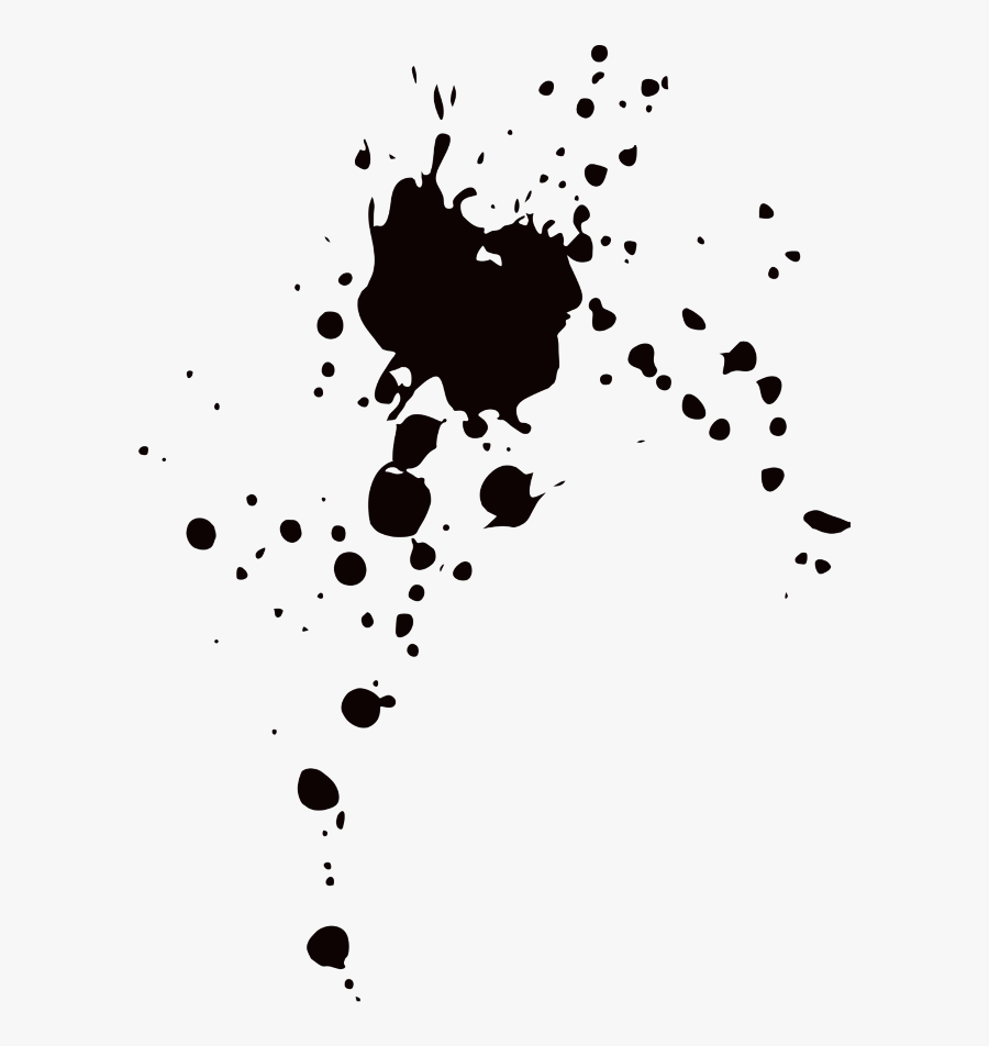 #black #aesthetic #paint #splatter #splash - Manchas De Sangue Png, Transparent Clipart