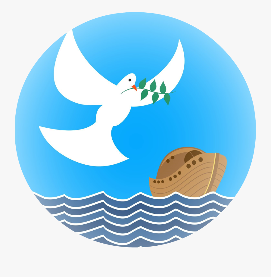 Transparent Olive Branch Clip Art - Symbols For Noah, Transparent Clipart