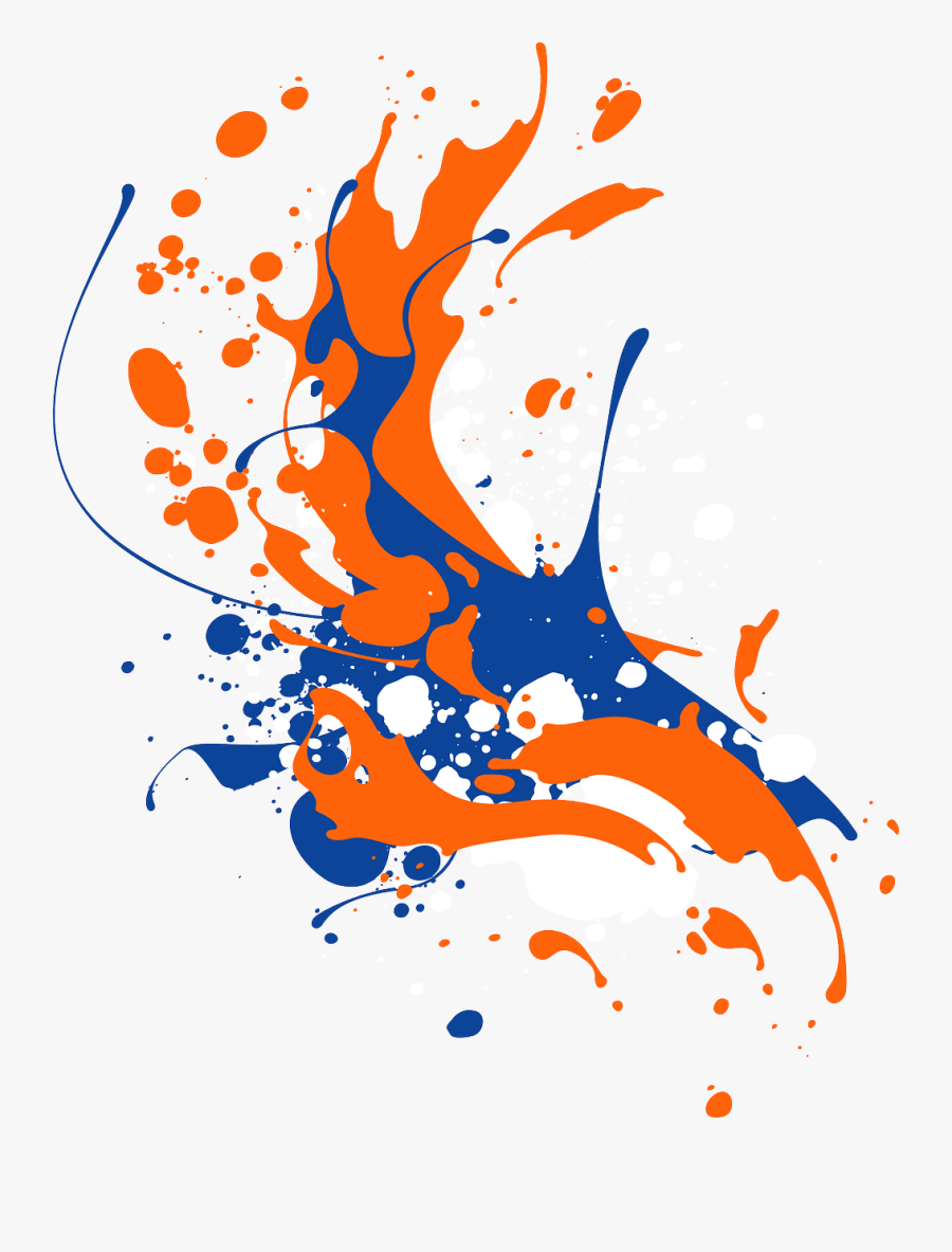 Ink Paint Splash Free Picture, Transparent Clipart