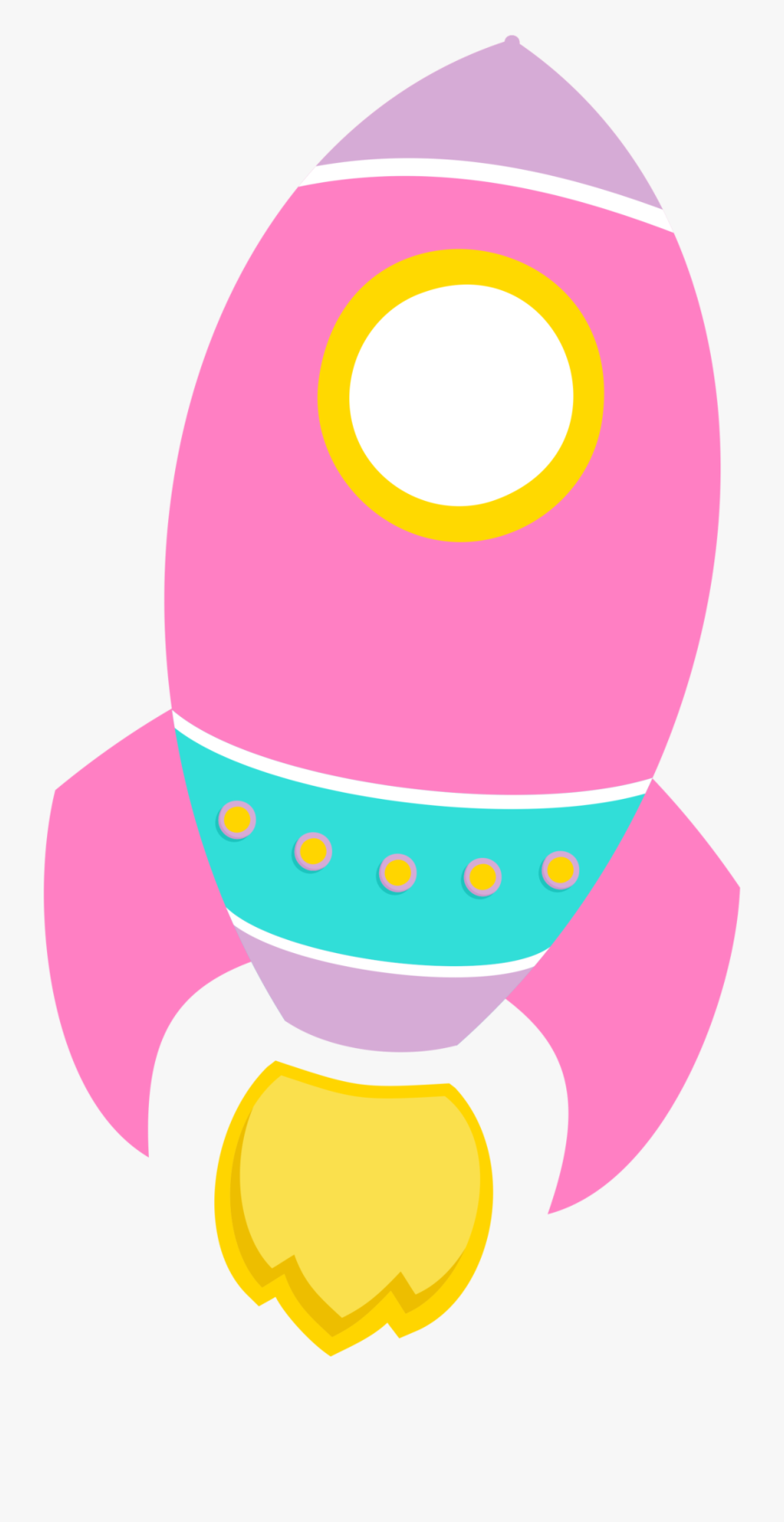Pink Rocket Ship Clipart , Free Transparent Clipart - ClipartKey