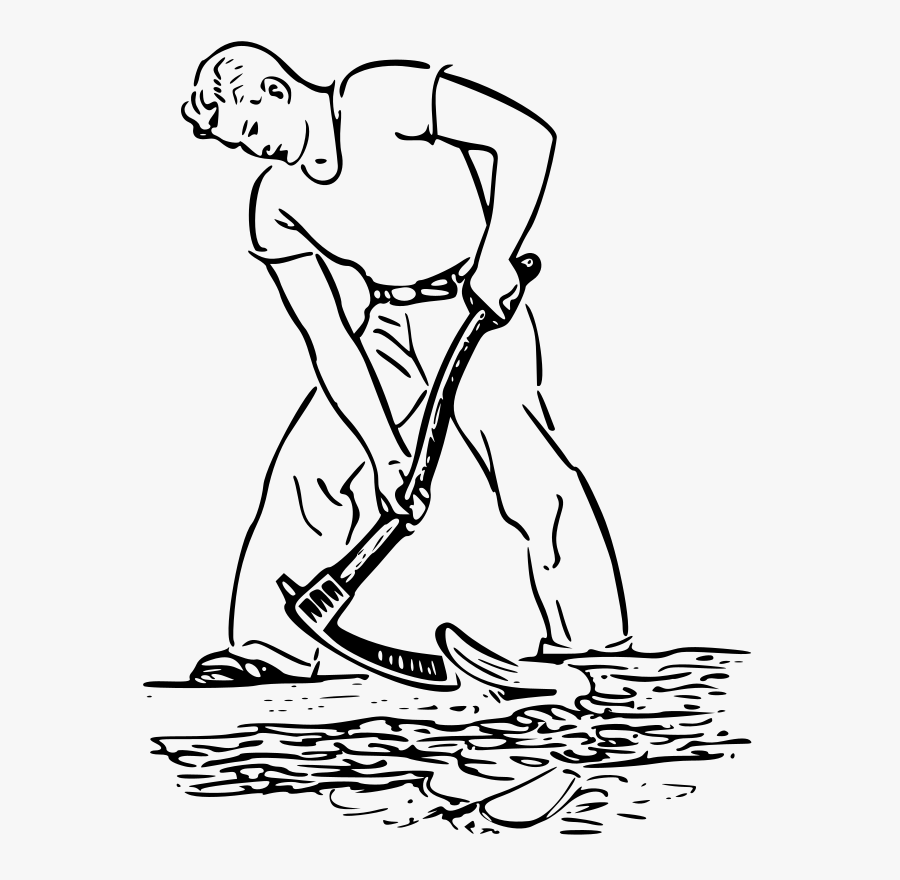 Technical Drawing Farmer Person Cc0 - Desenho De Trabalhador Rural, Transparent Clipart