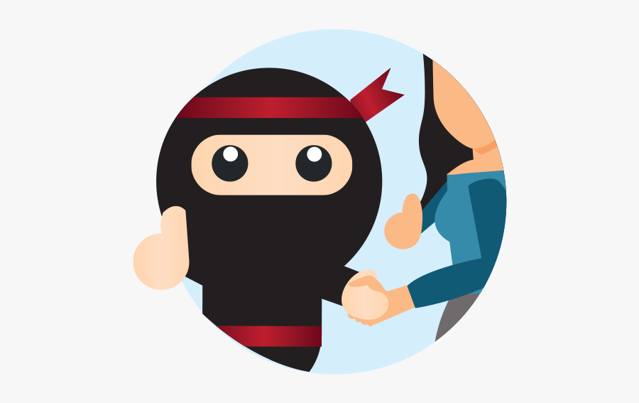 Ninja Packs Help - Cartoon, Transparent Clipart