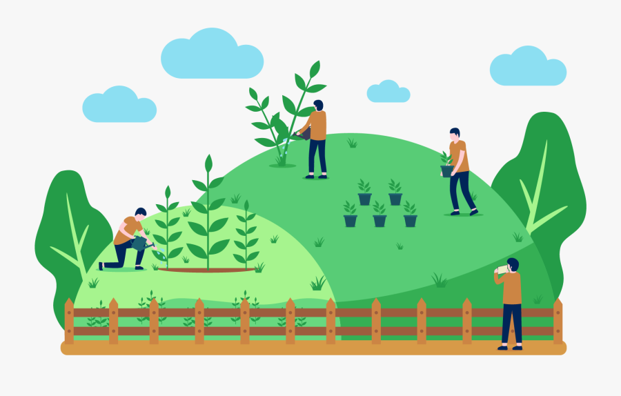 Work Your Portfolio The Way A Farmer Works His Field - Illustration, Transparent Clipart