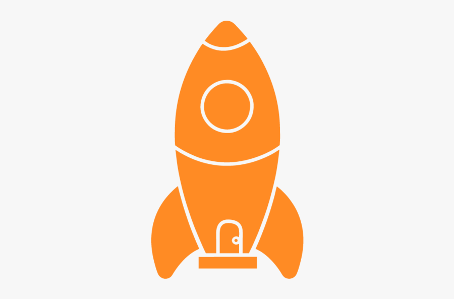 Free Icons Easy To - Transparent Rocket Ship Black & White, Transparent Clipart
