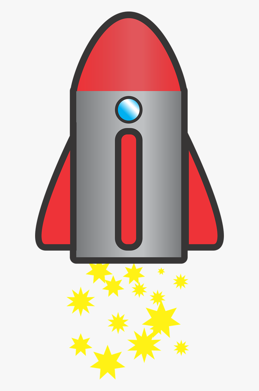 Transparent Rocket Ship Clipart - Rocket Blast Off Png, Transparent Clipart