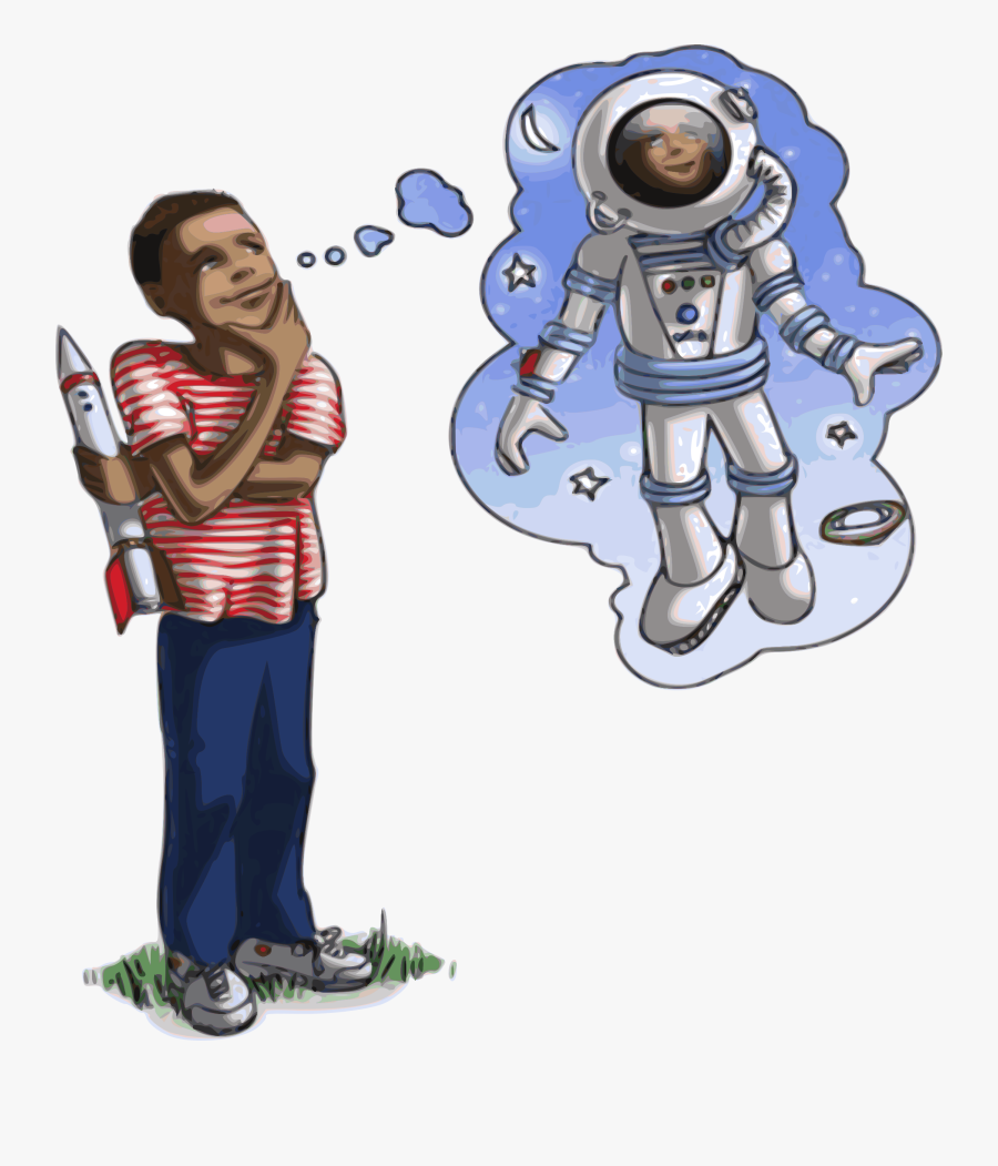 Astronaut Dreams Clip Arts - Astronaut Dream Clipart, Transparent Clipart