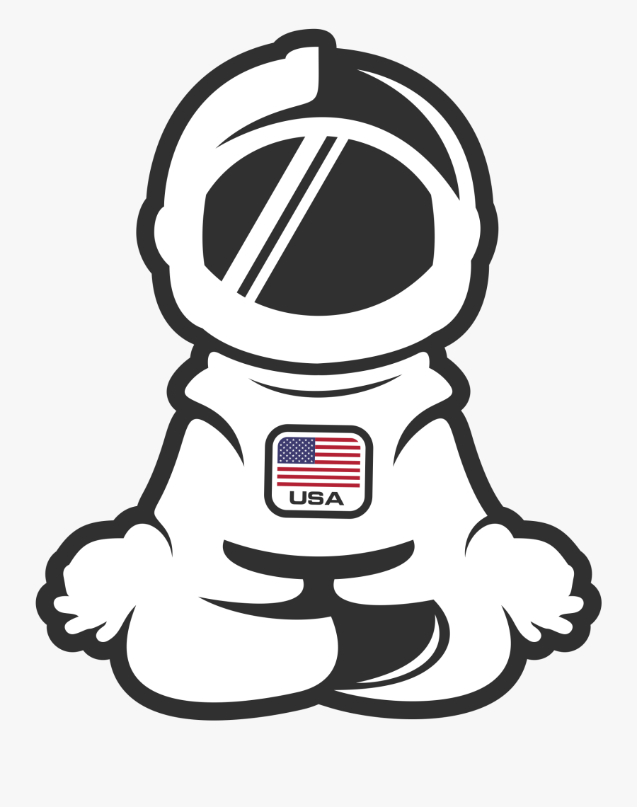 Stationary Astronaut, Transparent Clipart