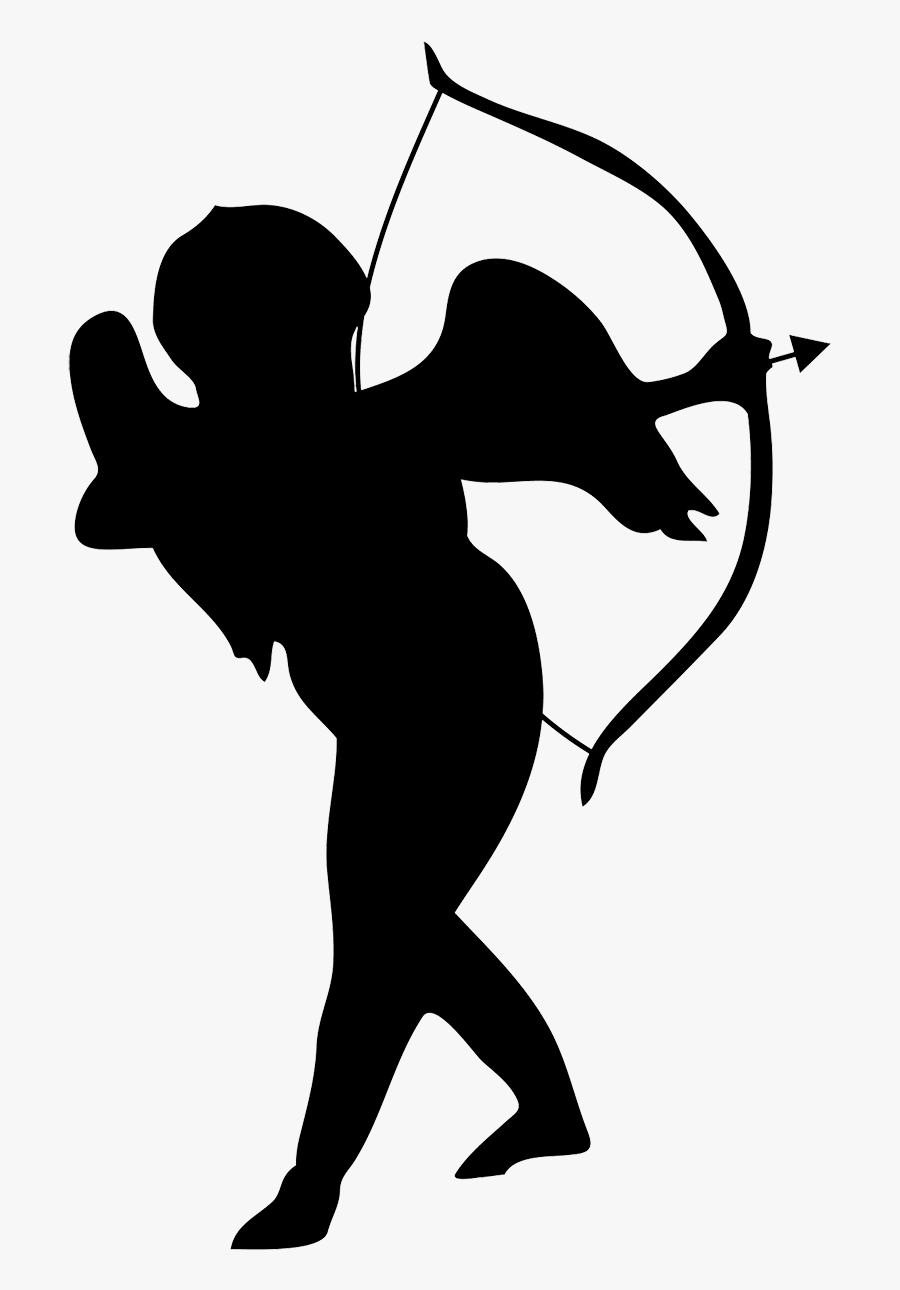 Astronaut Silhouette At Getdrawings - Cupid White Clipart, Transparent Clipart