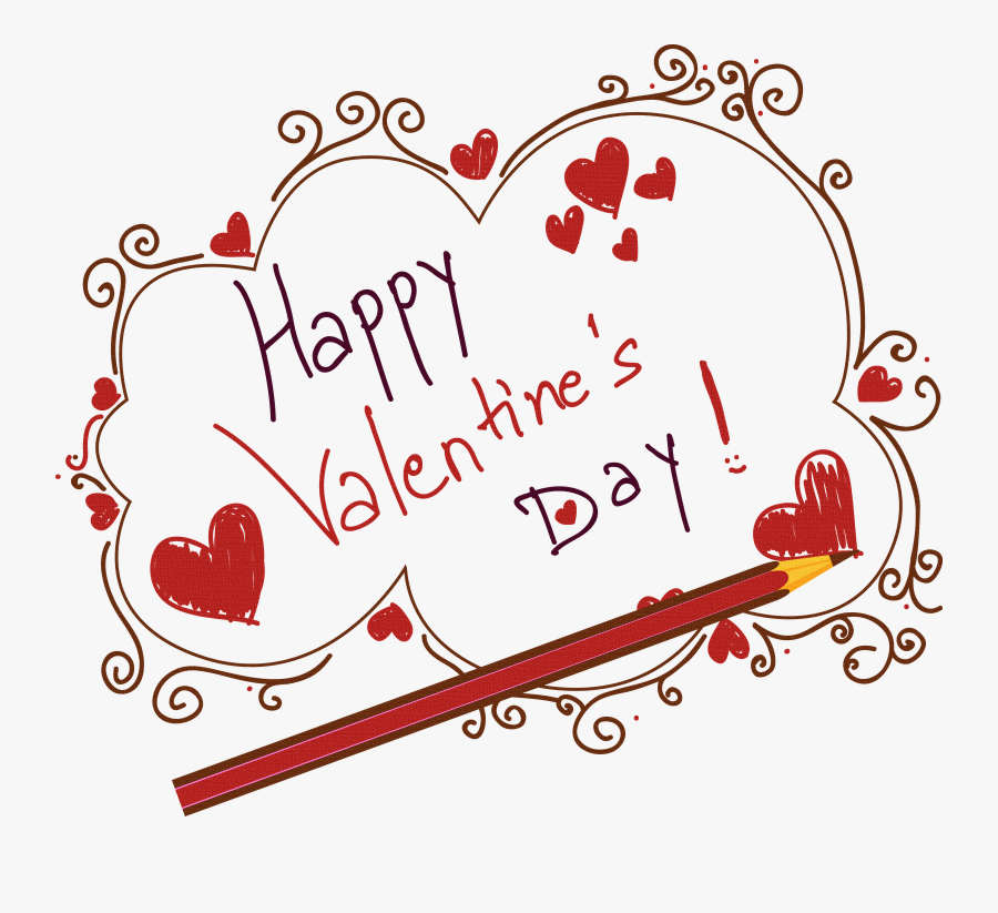 Happy Valentine’s Day Free Download Png - Happy Valentines Day Free, Transparent Clipart