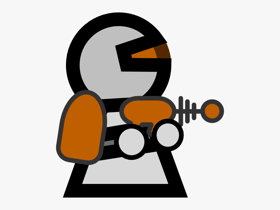 Cartoon Spaceman, Transparent Clipart