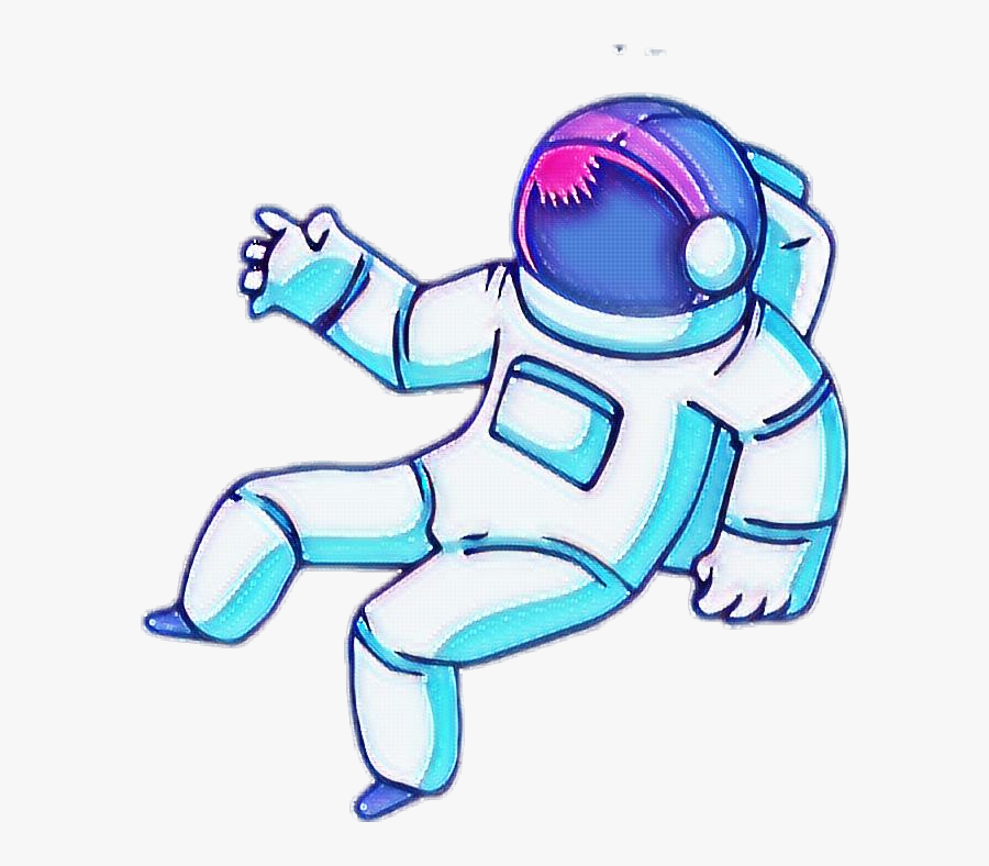 #astronaut - Astronaut Aesthetic Sticker, Transparent Clipart