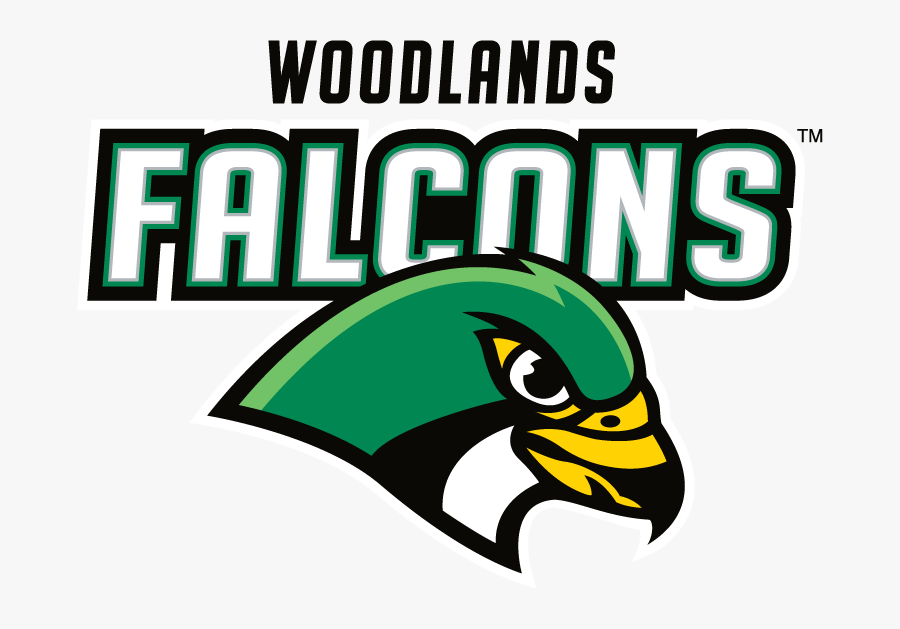 Woodlands Middle/high School Falcon Newspaper - Woodlands High School Falcon, Transparent Clipart