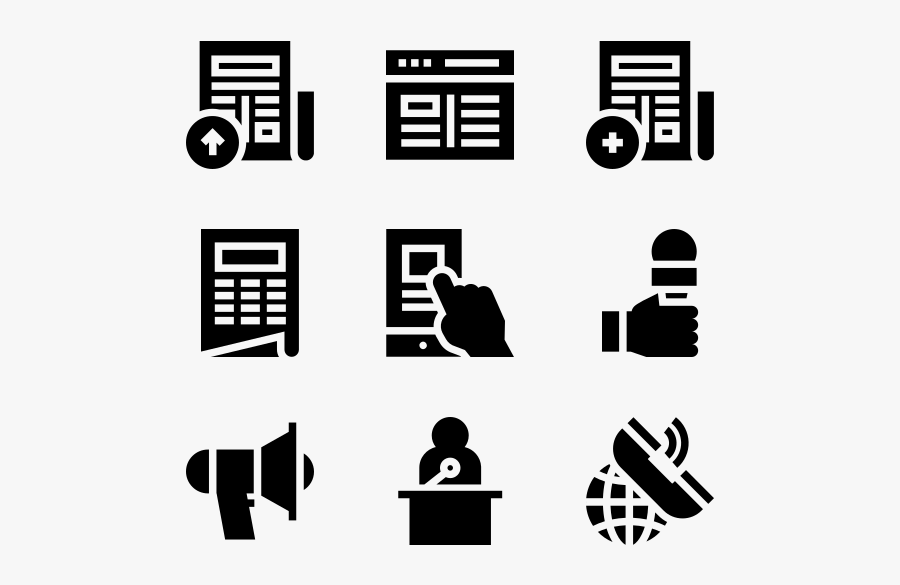 News - Icons Png, Transparent Clipart