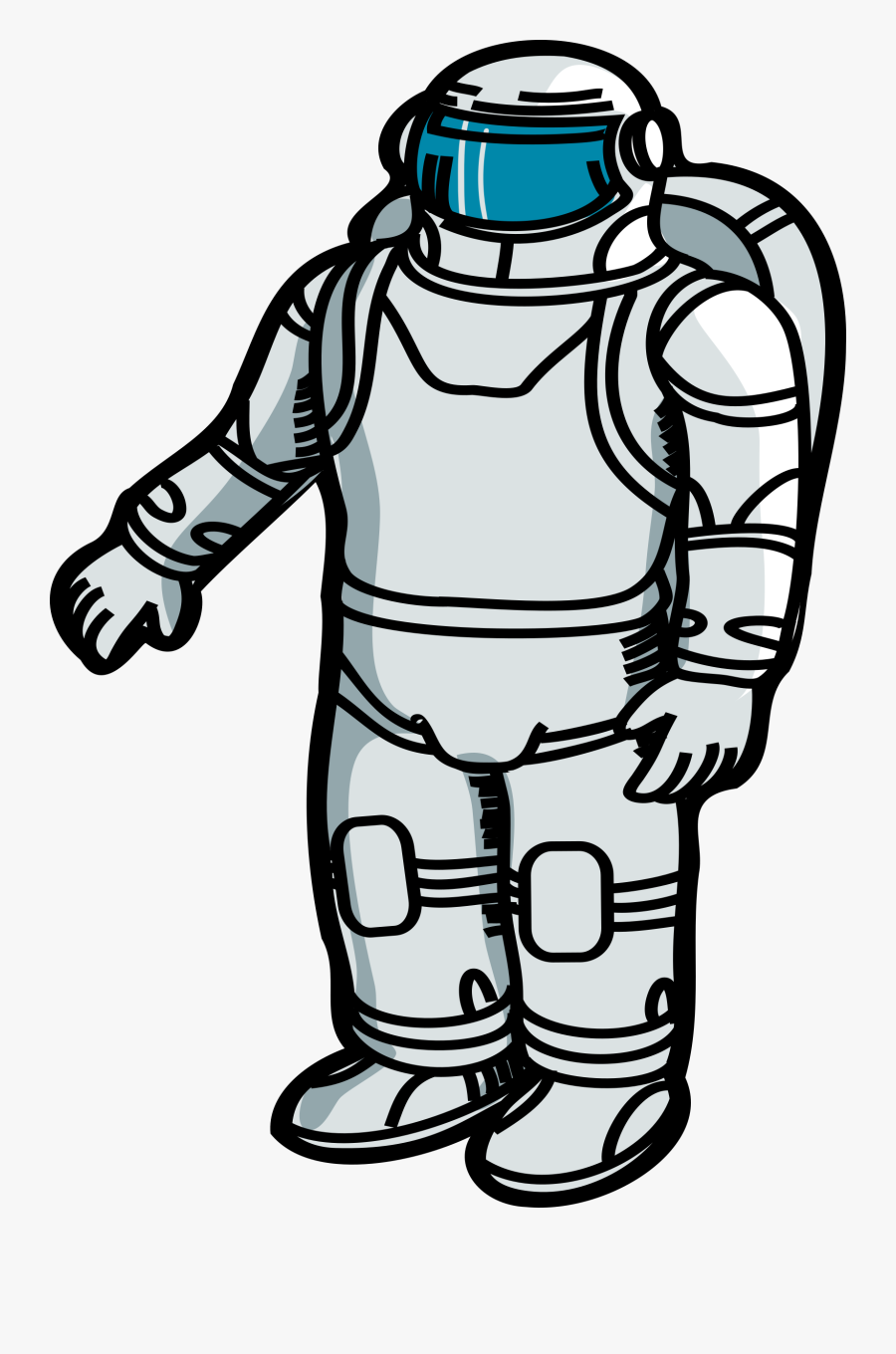 Astronaut - Spacesuit Clipart, Transparent Clipart