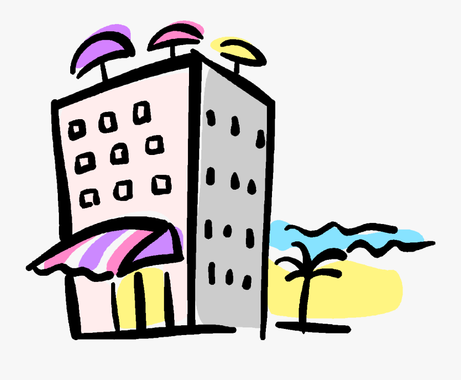 Hotel Clip Art, Transparent Clipart