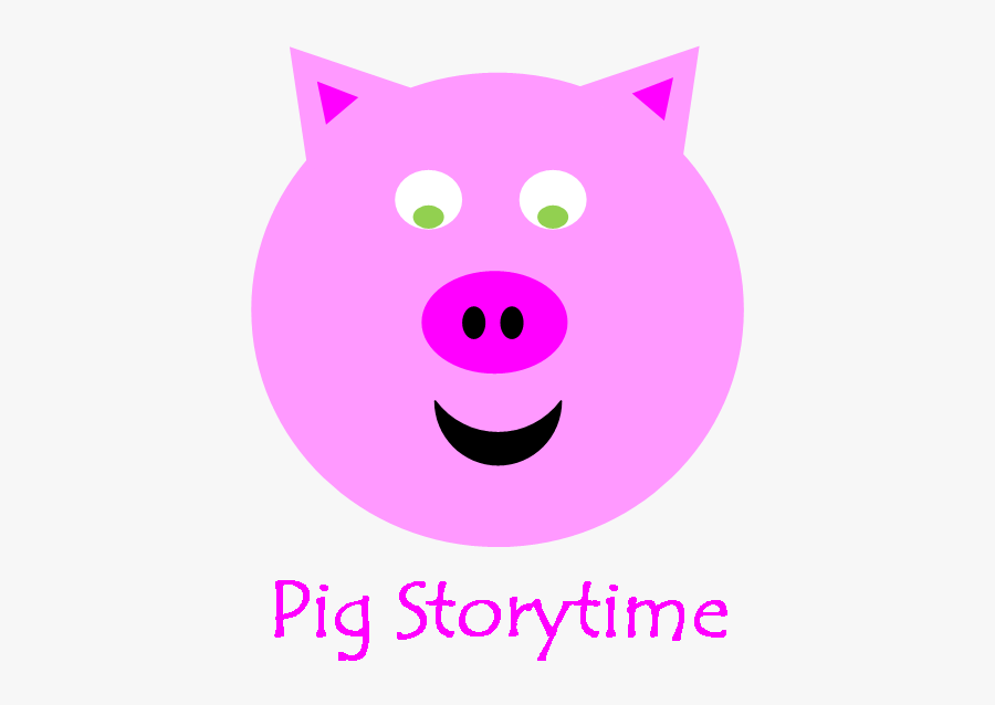 Pig Storytime, Transparent Clipart