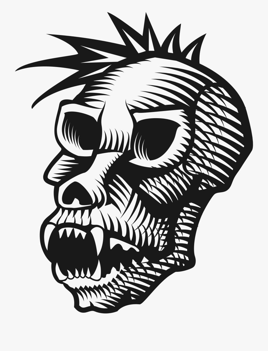 Skeleton Clipart Monkey - Monkey Skull Clipart, Transparent Clipart