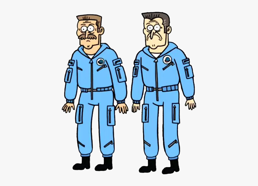Regular Show Wiki - Regular Show Astronauts, Transparent Clipart