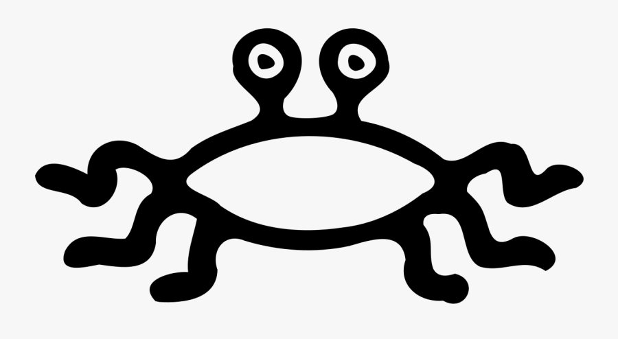 Church Of Flying Spaghetti Monster Finally An Official - Church Of The Flying Spaghetti Monster Symbol, Transparent Clipart