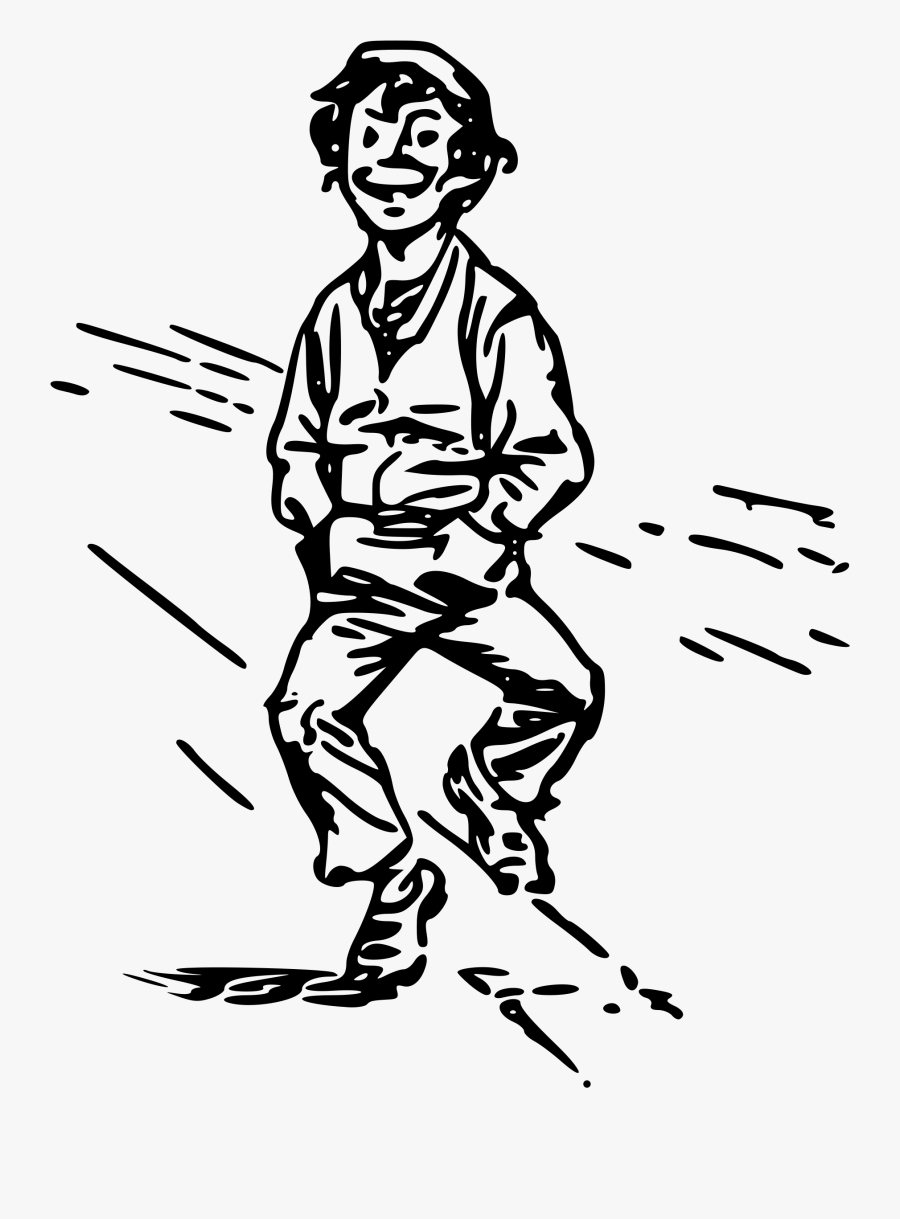 Boy Walking Clip Arts - Vectors Of A Wanderer, Transparent Clipart