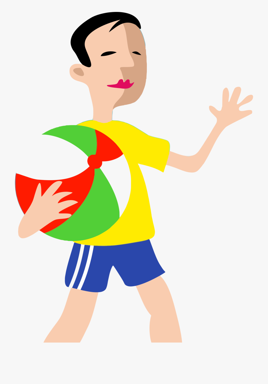 Toddle Walking Cliparts 22, Buy Clip Art - Boy Ball Graphic, Transparent Clipart