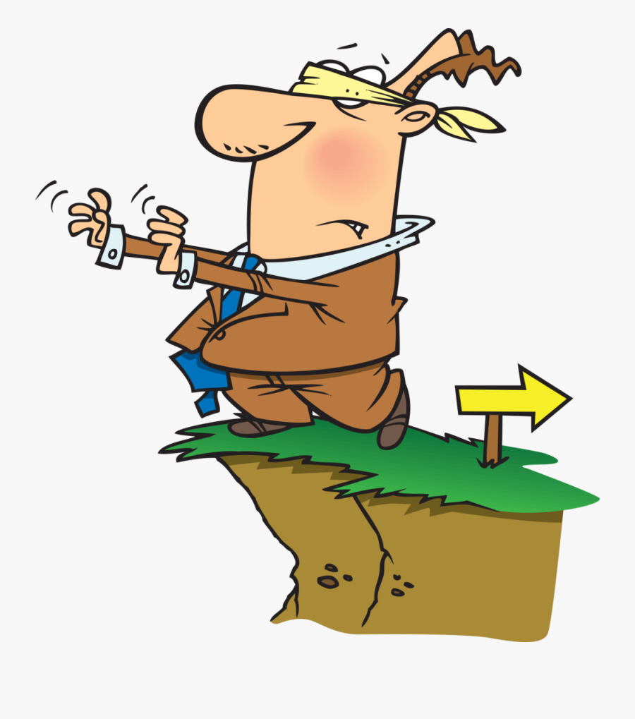 Denoising Dirty Documents - Man Walking Toward Cliff, Transparent Clipart