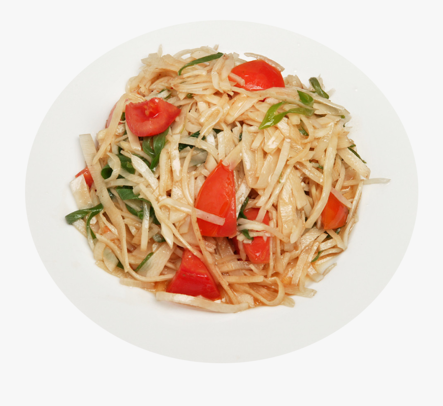 Spaghetti Noodles Png Clipart Black And White Stock - Fried Noodles, Transparent Clipart