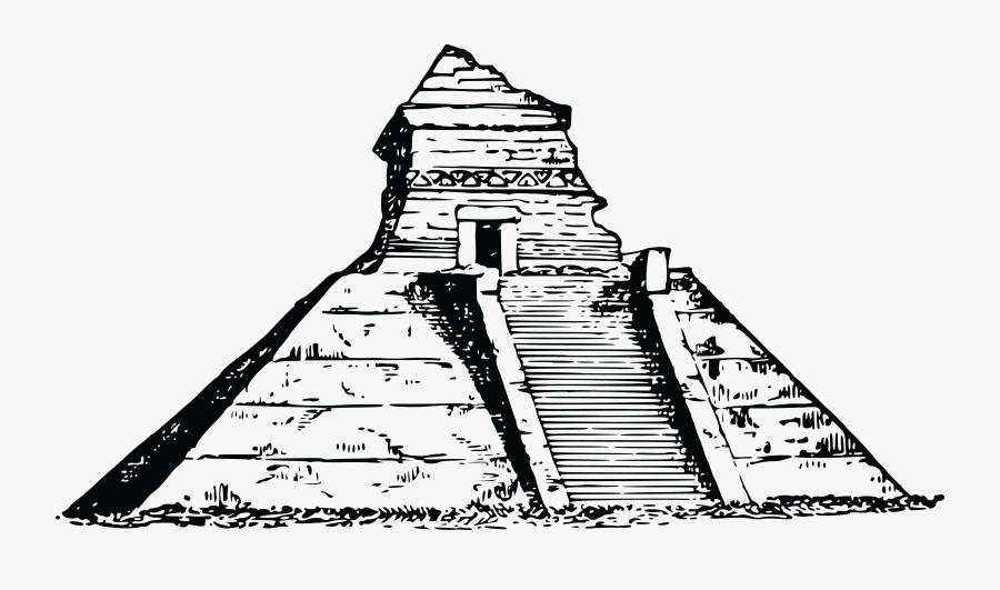 Free Clipart Of A Mexican Pyramid - Aztec Pyramid Png, Transparent Clipart