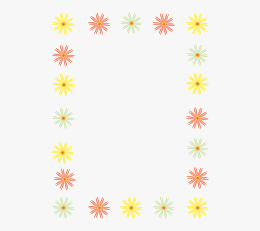 Flower Frame Clipart - Flowers Frames Clipart, Transparent Clipart